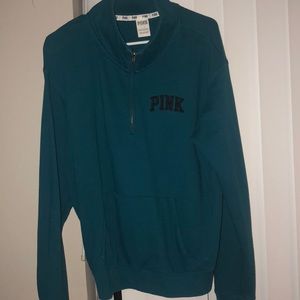 Quarter zip from Victoria secret pink
